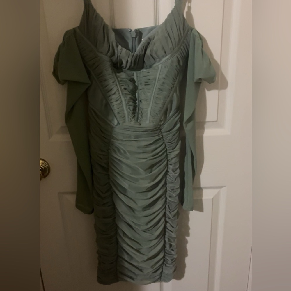 Dress, sage green, small